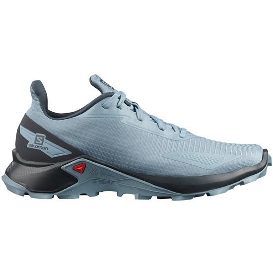 Salomon ALPHACROSS BLAST Cestne Bezecke Topanky Panske Modre | 7164-IUWYQ