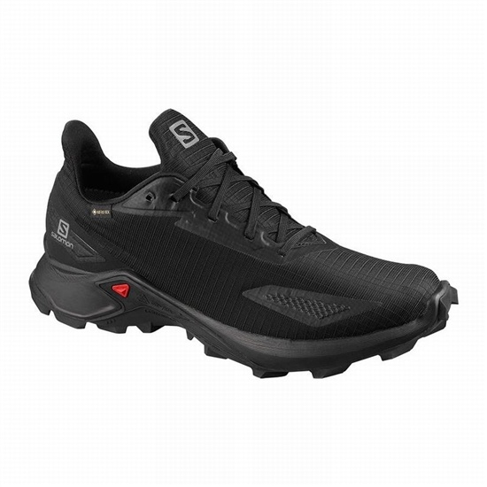 Salomon ALPHACROSS BLAST GTX Trailove Bezecke Tenisky Panske Čierne | 1807-SDKCX