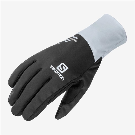 Salomon EQUIPE U Gloves Panske Čierne | 4287-IGZBW