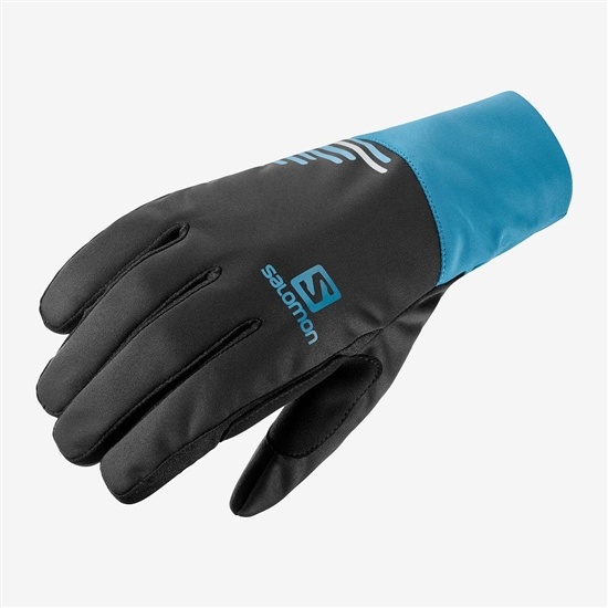 Salomon EQUIPE U Gloves Panske Čierne | 6028-EFTLX