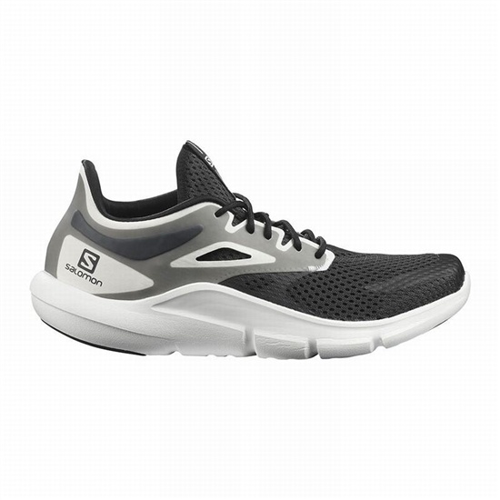 Salomon PREDICT MOD Cestne Bezecke Topanky Panske Black/White | 9824-MSZYW