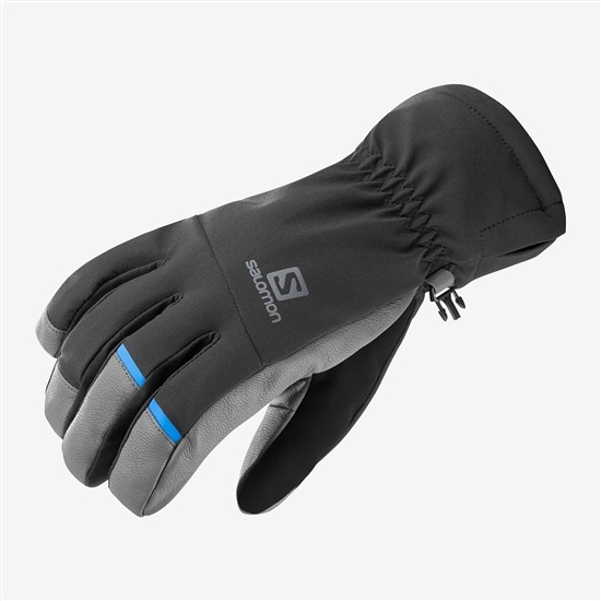 Salomon PROPELLER DRY M Gloves Panske Čierne | 5316-VCOXR