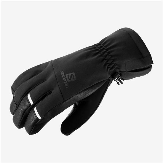 Salomon PROPELLER DRY M Gloves Panske Čierne | 8610-CVUGH