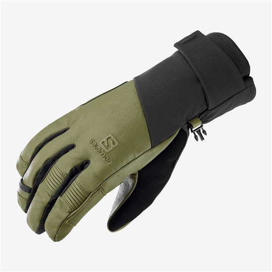 Salomon PROPELLER PLUS M Gloves Panske Čierne | 1869-ZQUSY