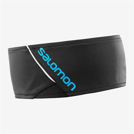 Salomon RS Headband Panske Čierne | 3126-IAUMG