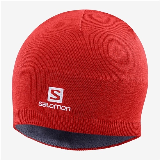 Salomon RS WARM Hats Panske Červené | 7962-LBGUY