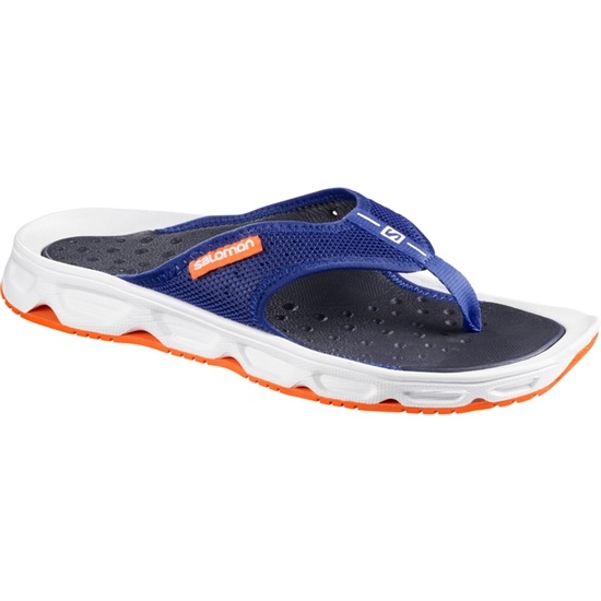 Salomon RX BREAK Žabky Panske Navy/White | 3857-SHJQB