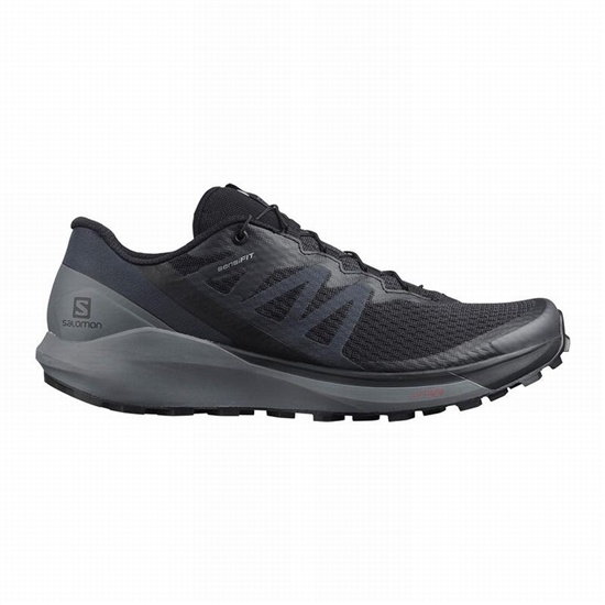 Salomon SENSE RIDE 4 Bezecke Topanky Panske Čierne | 9138-NTXFR