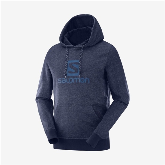 Salomon SHIFT HOODIE M Midlayers Mikiny S Kapucňou Panske Námornícka Modrá | 4091-UFBGC