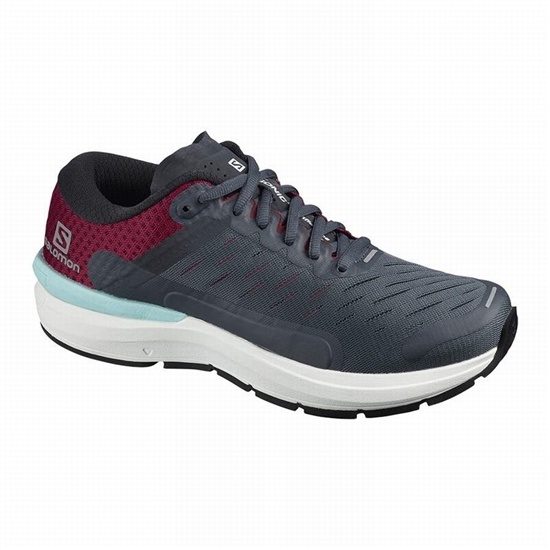 Salomon SONIC 3 CONFIDENCE W Bezecke Topanky Damske Grey/White | 8693-VRCHT