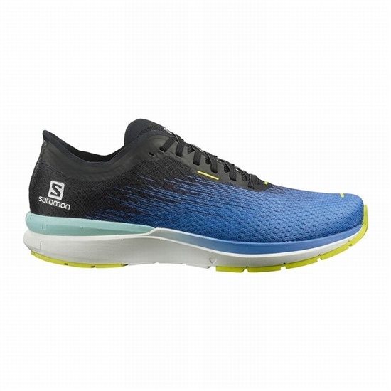 Salomon SONIC 4 ACCELERATE Bezecke Topanky Panske Blue/White | 6048-OZCAS