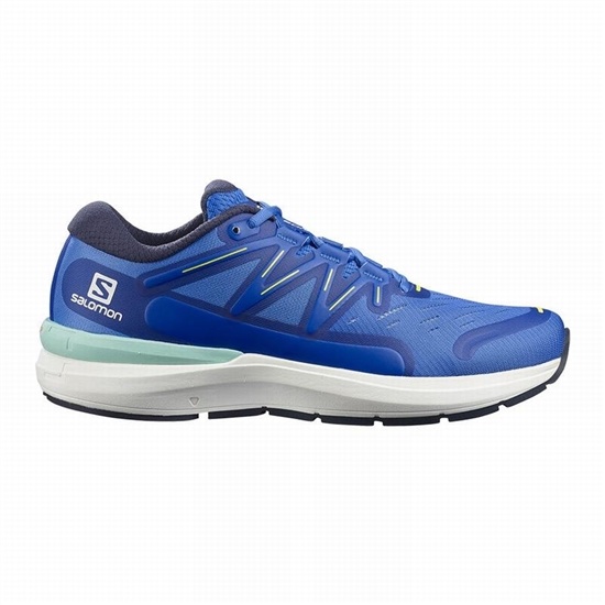 Salomon SONIC 4 CONFIDENCE Cestne Bezecke Topanky Panske Blue/White | 8794-KPATL