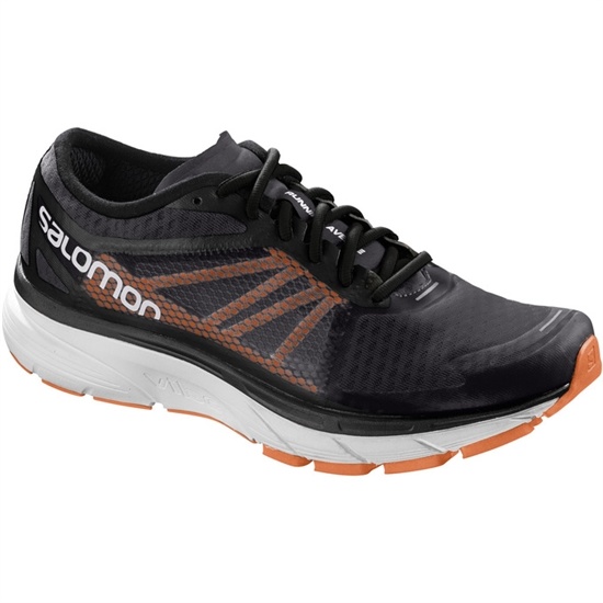 Salomon SONIC RA Bezecke Topanky Panske Black/White | 6918-LCIXO