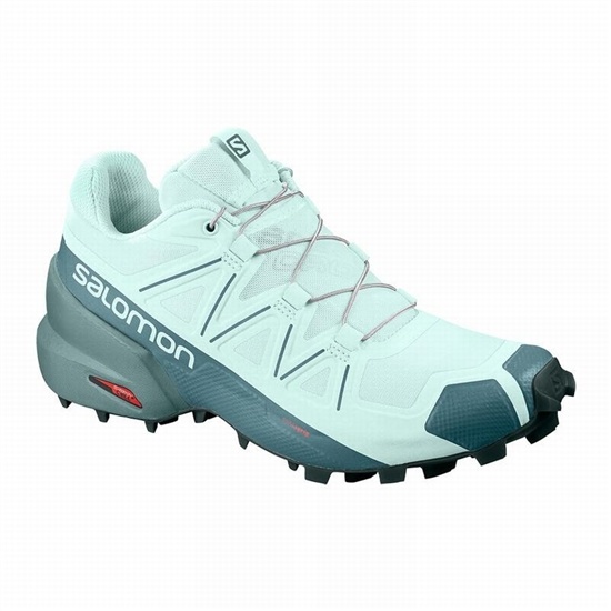 Salomon SPEEDCROSS 5 Trailove Bezecke Tenisky Damske Turquoise/Green | 6274-DYMTR