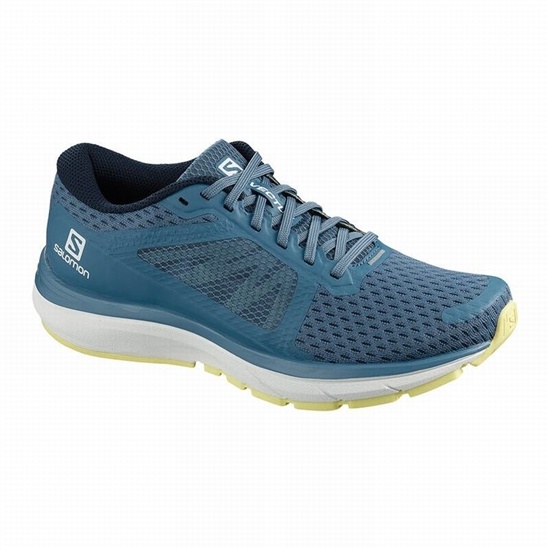 Salomon VECTUR Bezecke Topanky Damske Blue/White | 1450-TWYZE