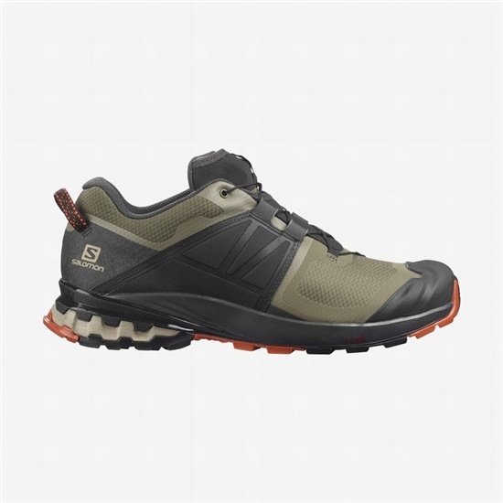 Salomon XA WILD Trailove Bezecke Tenisky Panske Olive/Black | 4305-TIJLQ